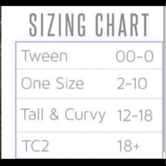 Lularoe 2 pairs leggings one size - Picture 4 of 4